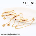 63780 china jewelry wholesale fashion beautiful necklace and earrings gold plated women jewelry sets